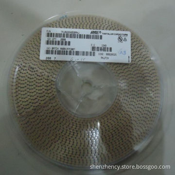 Solid Tantalum Capacitor,TAJB226K020RNJ, 22UF, 20V, 10%, 1210, B Case
